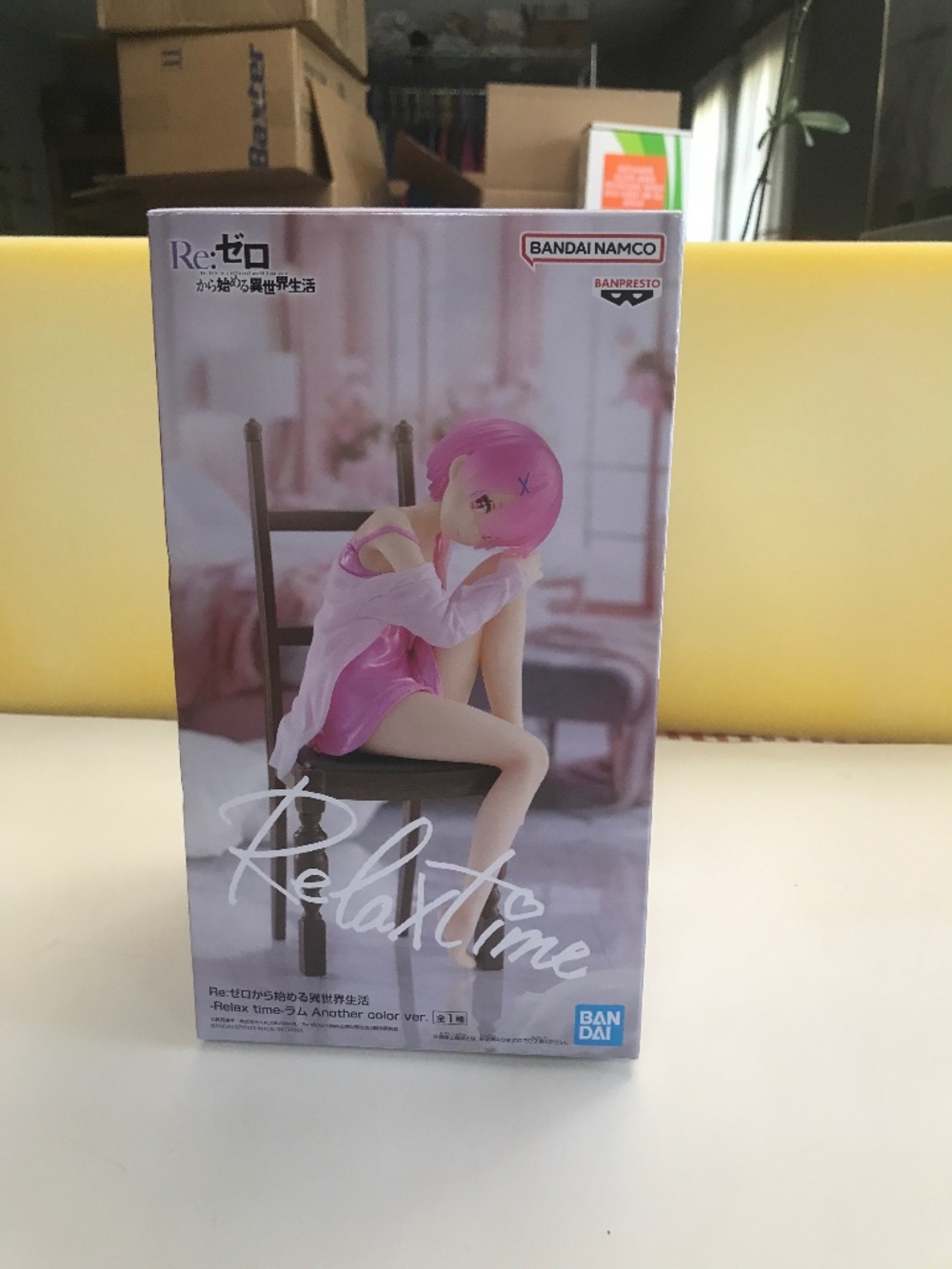 Banpresto Re:Zero Starting Life in Another World Relax time figure Ram